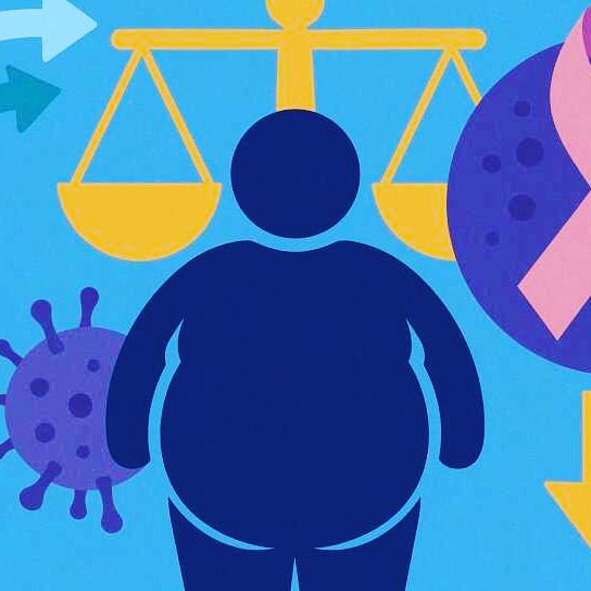 Obezite ve Kanser İlişkisi: Neden Bu Çalışma Hayati Önem Taşıyor?
Obezite, yalnızca metabolik bir sorun olmaktan öte, dünya genelinde yetişkin nüfusun %40'ından fazlasını etkileyen ve ciddi onkolojik riskler taşıyan küresel bir halk sağlığı sorunudur.

Bilimsel kanıtlar, obezitenin en az 13 farklı kanser türünün riskini artırdığını ve kanser hastalarında metastaz, tedaviye zayıf yanıt, yüksek nüks riski ve kanserle ilişkili mortalite artışı gibi olumsuz sonuçlarla doğrudan ilişkili olduğunu göstermektedir.

Bu nedenle sürdürülebilir ve etkili kilo kaybı sağlamak, obeziteyle ilişkili kanser insidansını ve kötü prognozu azaltmanın kritik bir yoludur.

Geleneksel yaşam tarzı müdahaleleri çoğu zaman düşük uyum nedeniyle yetersiz kalırken, bariatrik cerrahi etkili bir çözüm olsa da her hasta için uygun bir seçenek değildir. Son yıllarda GLP-1 reseptör agonistleri (örneğin semaglutid) ve çift agonist GIP/GLP-1 (tirzepatid) gibi inkretin bazlı yeni nesil ilaçlar, obezite tedavisinde adeta bir devrim yaratmıştır.

Bu güçlü farmakolojik ajanların hızla yaygınlaşmasıyla birlikte onkoloji camiasında kritik bir soru gündeme geldi:

“Bu yeni ve güçlü kilo verme tedavileri, obeziteyle ilişkili kanser gelişimini ve ilerlemesini de önleyebilir mi?”

14 Mart 2025'te npj Metabolic Health and Disease dergisinde yayımlanan bu çalışma, mevcut tedavilerden bir adım önde konumlanan, inkretin üçlü agonisti Retatrutid’in (LY3437943) etkilerini araştırmaktadır. Retatrutid; GLP-1, GIP ve Glukagon reseptörlerini aynı anda hedefleyen üçlü etkili bir moleküldür.

Çalışma, yalnızca kilo kaybına odaklanmakla kalmayıp, bu yeni ilacın kanser biyolojisi üzerindeki olası doğrudan ve kalıcı etkilerini incelemekte; böylece obeziteyle mücadele eden hastalar için azalmış kanser riski ve iyileşmiş tedavi sonuçları potansiyelini değerlendirmektedir.